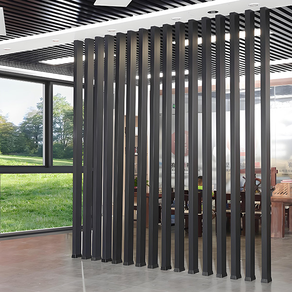aluminum square bar used for buildings