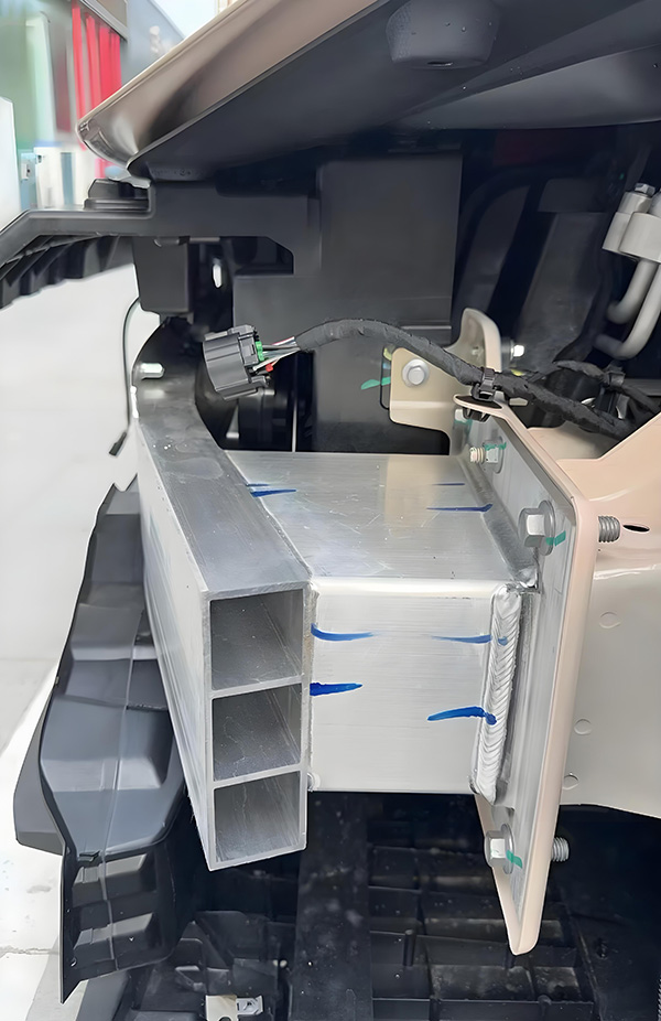 aluminum square bar used for car
